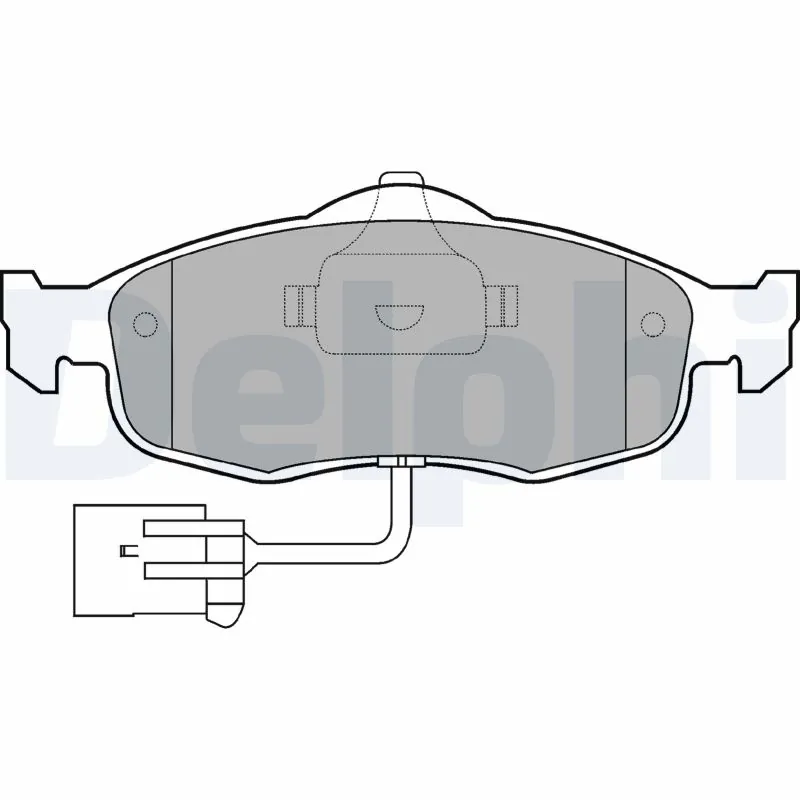 Pastillas de freno delanteras para Ford Mondeo II (BAP)