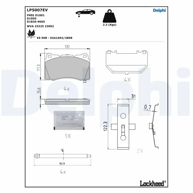LP5007EV Delphi