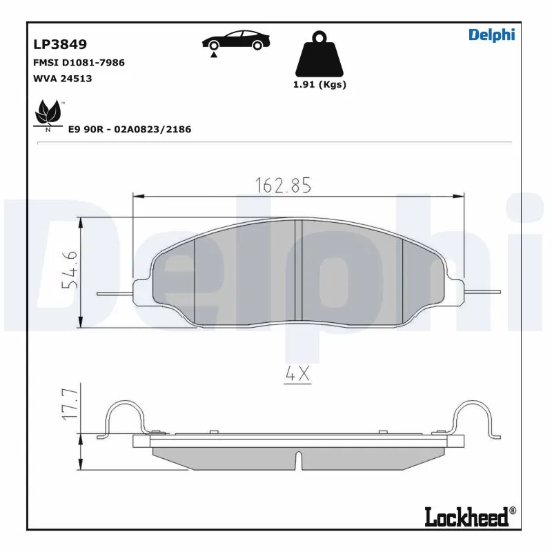 LP3849 Delphi