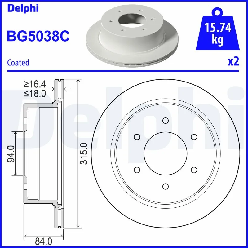 BG5038C Delphi