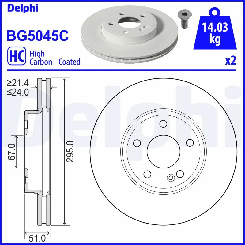 Disco de freno para Mercedes A W177