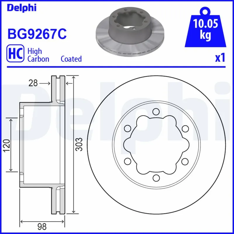 BG9267C Delphi