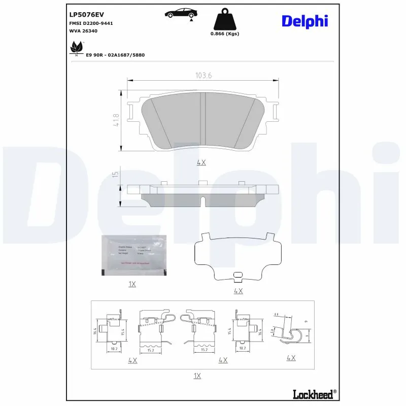 LP5076EV Delphi