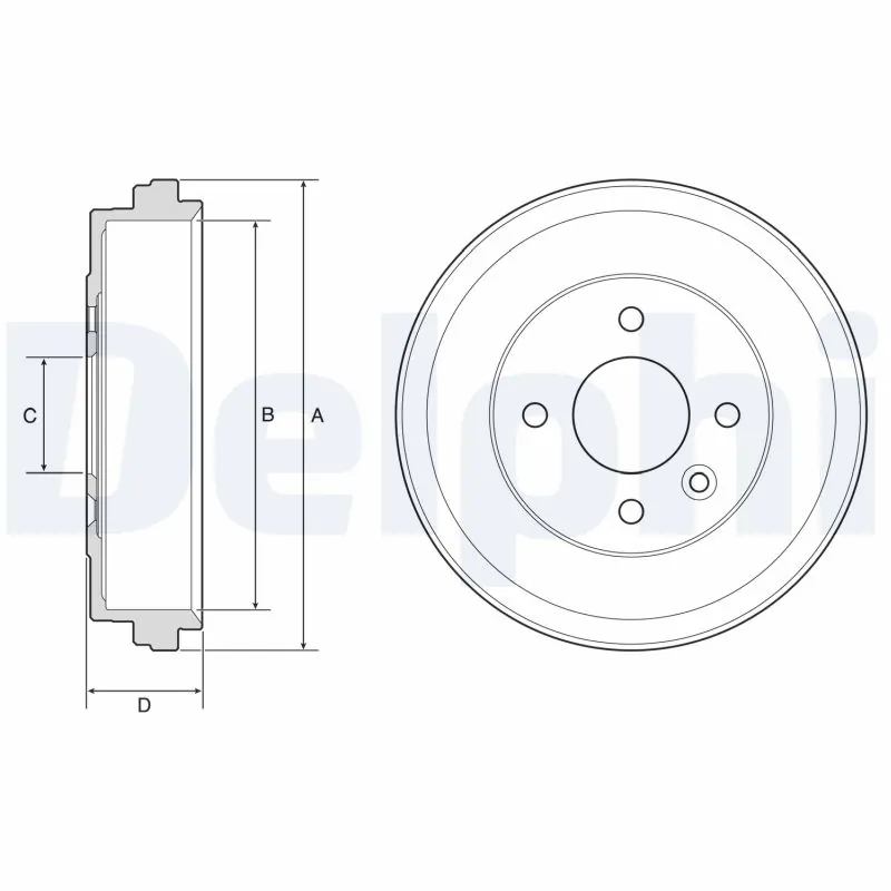 Comprar Tambor de freno trasero Nissan Micra K14 a bajo precio