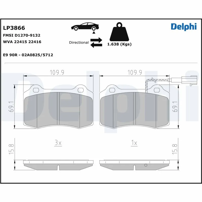 LP3866 Delphi