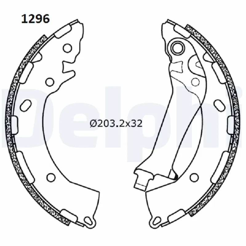 Zapatas de freno traseras KIA Rio IV (FB, SC)