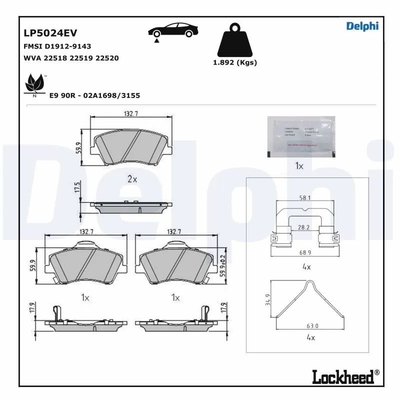 LP5024EV Delphi