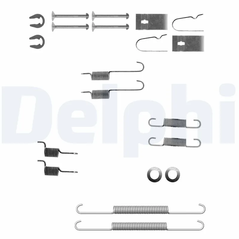 Kit de montaje de zapatas de freno traseras para KIA Picanto BA