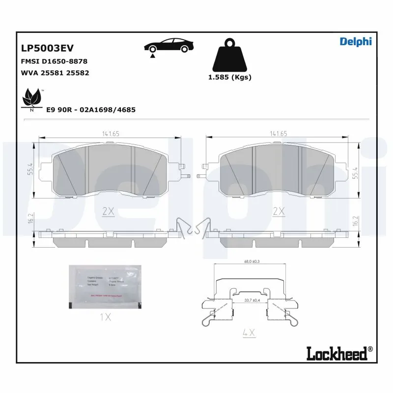 LP5003EV Delphi