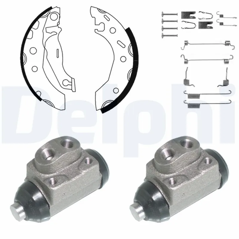 Kit frenos, disco de tambor, con cilindros, completo  Ford Escort  desde 86,77 €