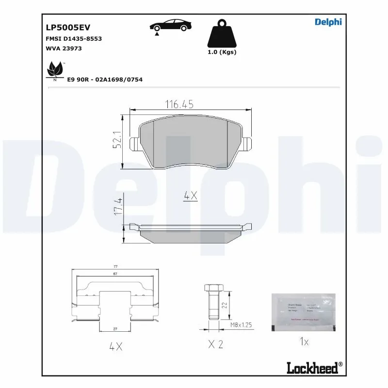 LP5005EV Delphi