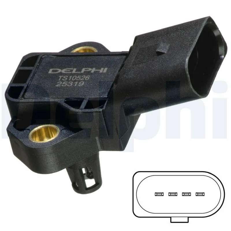 Sensor, temperatura del aire de admisión Seat Ibiza 4 6J5, 6P1