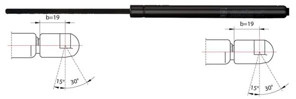 Amortiguador de maletero Opel Corsa X12