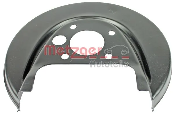 6115001 Metzger Protector de disco de freno trasero izquierdo