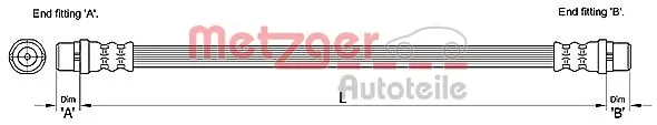 Tubo de frenos delantero Audi A6  (2006-2011)