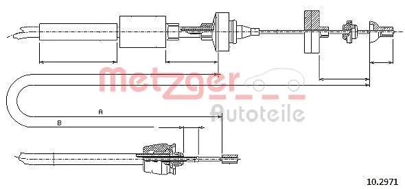 Comprar Cable de embrague Renault Megane I EA0, EA1 a bajo precio
