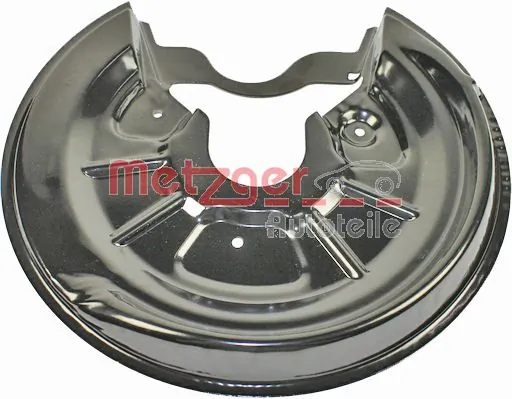 6115003 Metzger Protector de disco de freno trasero izquierdo