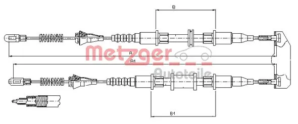  para Opel Kadett  (35, 36, 45, 46)