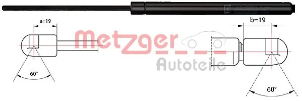 Muelle neumatico maletero S-Max  monovolumen (2006-2014) original desde 14,77 €