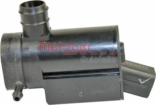 2220068 Metzger Bomba de agua de lavado, lavado de parabrisas, delantera