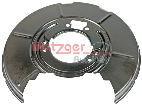 6115022 Metzger Protector de disco de freno trasero izquierdo
