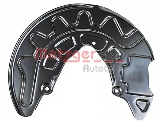 6115273 Metzger Protector del disco de freno delantero izquierdo