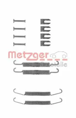 Juego de montaje, zapatas de freno traseras Fiat Panda I (141A)
