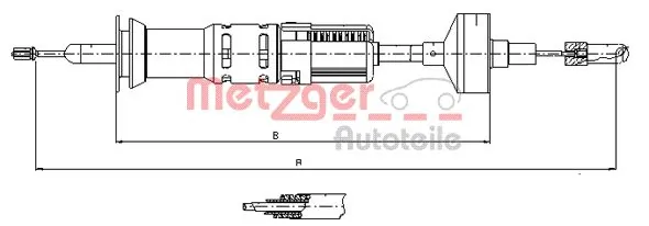 Cable de embrague Seat Toledo I sedán (1L) (1991 - 1999) precio, desde 21,39 EUR
