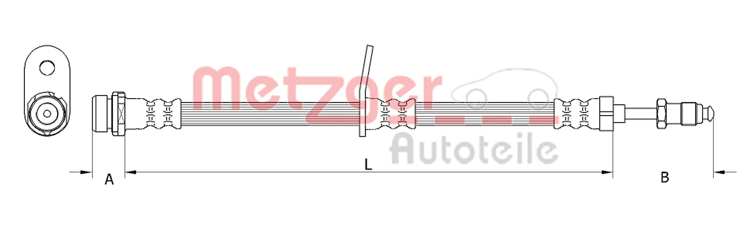 Comprar Latiguillos de freno delantero Ford Focus III CB8