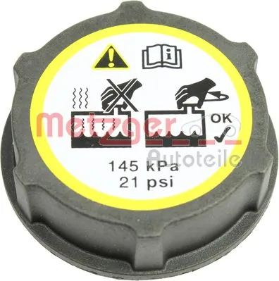 2140067 Metzger Tapón del radiador de refrigerante