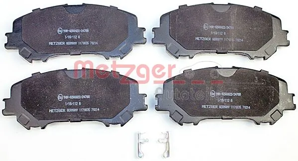 Pastillas delanteras para Nissan Qashqai II J11