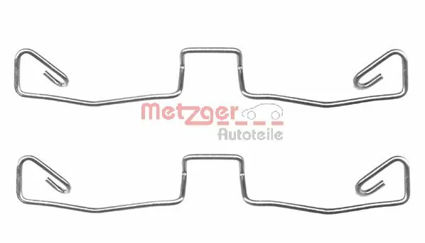 Comprar Juego de resortes de sujeción de pastillas de freno delanteras Audi A6 4BH a bajo precio