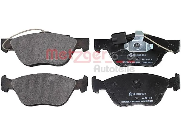 METZGER 1170285 pastillas de freno delanteras Alfa Romeo 156