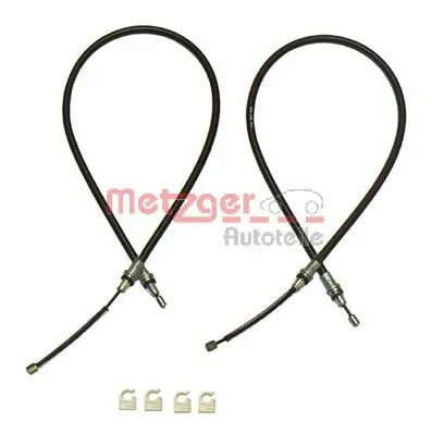  Cable de freno de mano trasero derecho/izquierdo Smart FORTWO 