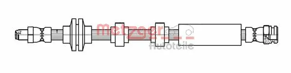 Precio del repuesto Tubo flexible de frenos delantero Delta I hatchback