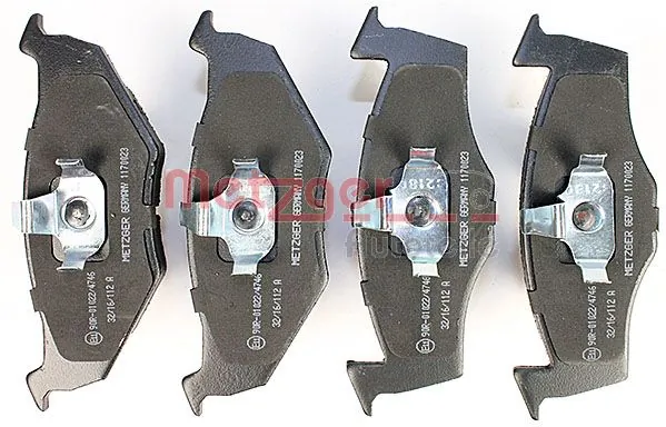  Pastillas de freno Volkswagen Polo 3