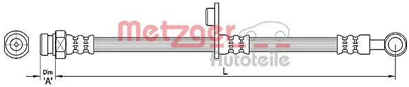Latiguillos de freno delantero Mitsubishi Colt VI hatchback (Z3A) (2004 - 2008) precio, desde 17,36 EUR