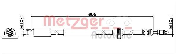 Comprar Latiguillos de freno delantero BMW X3  F25