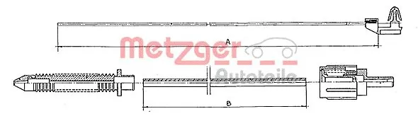 Cable del acelerador Renault 21 familiar (K48) (1986 - 1995) precio, desde 14,73 EUR