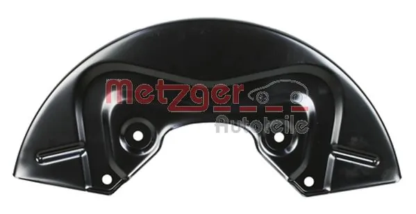 6115191 Metzger Protector del disco de freno delantero