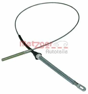 115754 Metzger Cable de freno de mano trasero derecho