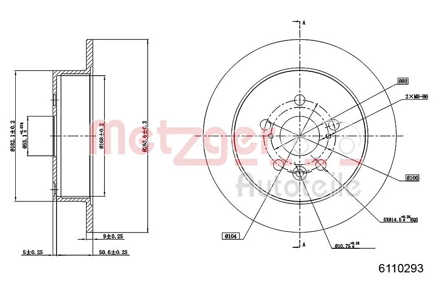Comprar Disco de freno trasero Toyota Prius  NHW20