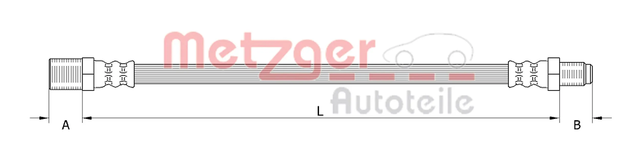  Latiguillos de freno delantero Iveco Daily 6