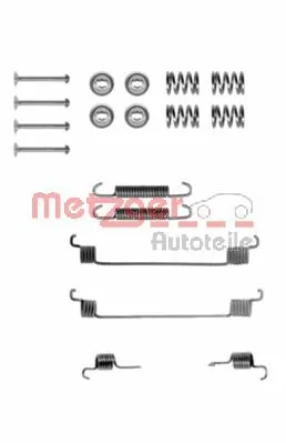 Kit de montaje de zapatas de freno traseras para Dacia Sandero I BS0, 1