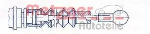 Comprar 1608280080 Peugeot/Citroen Cable de freno de mano trasero derecho/izquierdo