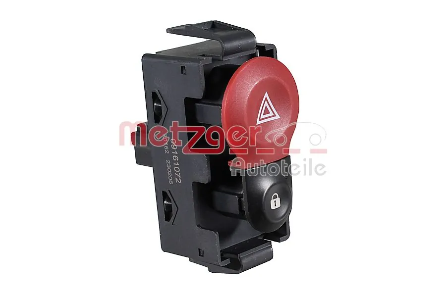 Boton de luz de emergencía para Renault Kangoo BE BOP KW0, KW1
