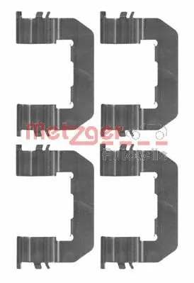 Juego de resortes de sujeción de pastillas de freno delanteras Hyundai Terracan SUV (HP) (2001 - 2006) precio, desde 7,35 EUR