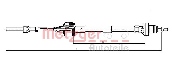 Cable de embrague General Motors 90522447 precio, desde 10,01 EUR
