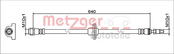 Latiguillos de freno delantero para BMW X4 G02, F98