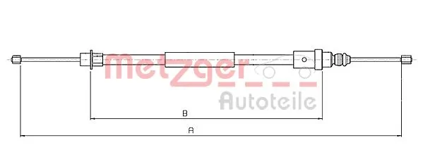 Comprar Cable de freno de mano trasero derecho Peugeot 406  8B